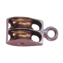 Die Casting Double Pulley, Zinc Alloy, Zince Plated