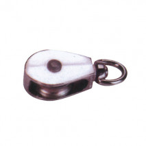 Die Casting Single Pulley With Swivel, Zinc Alloy, Zince Plated