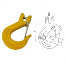 Clevis Sling Hooks With Latches