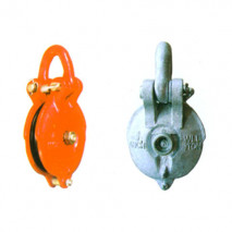 HRBS Red Snatch Block with Shackle