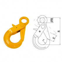Eye Hooks Series With Positive Locking Latches