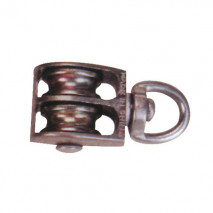 Die Casting Double Pulley, Zinc Alloy, Zince Plated