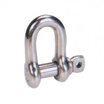 Stainless Steel Screw Pin Chain Shackle U.S. Type, A.I.S.I. 304 Or 316