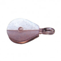 Die Casting Single Pulley, Zinc Alloy, Zinc Plated