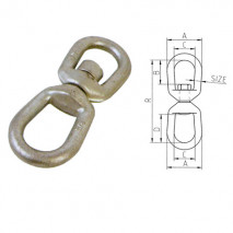 Chain Swivel (G-401)Hot Dip Galvanized