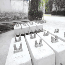 Fasterer Installation for Double-block Concrete Sleeper